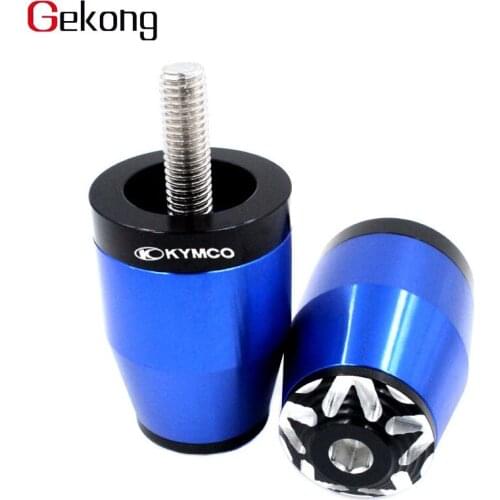 For KYMCO Xciting 250 300 400 400S 500 Downtown DT 200i 300i 350i 125 200 250 350 k-xct 300 Motorcycle CNC handlebar grips ends