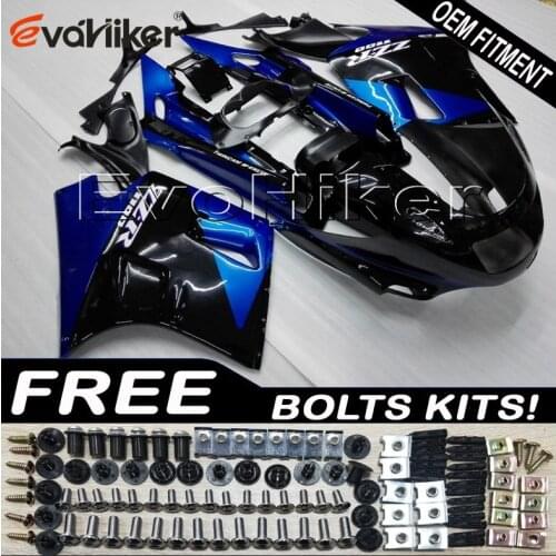 Motorcycle plastic cover ZX11 ZZR1100 1990 1991 1992 1993 1994 1995 1996 1997 1998 1999 2000 2001 Black blue ABS Fairings