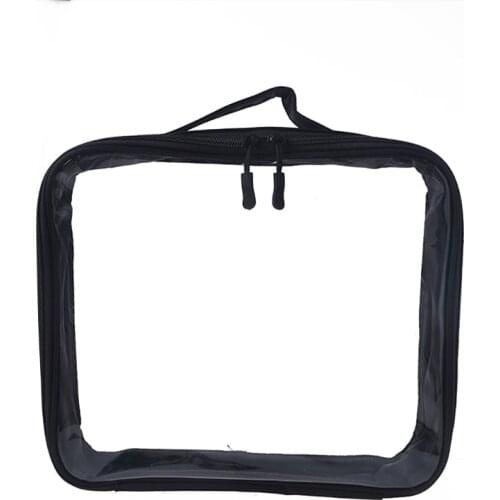 Portable Transparent Travel Cosmetic Bag Clear Makeup Case Pouch Toiletry Zip Wash Toiletry Organizer