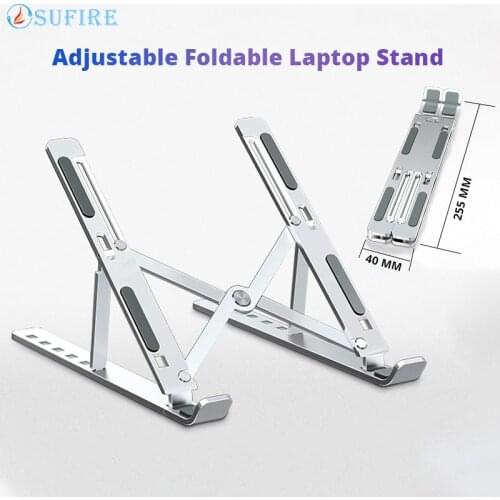Adjustable Foldable Laptop Stand Non-slip Portable Notebook Stand Cooling Bracket For Macbook laptop accessories