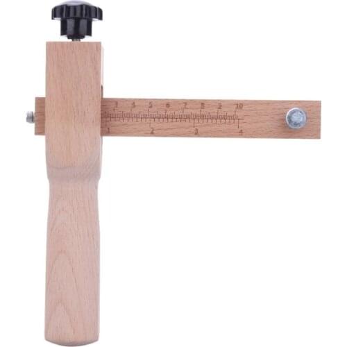 Wood Adjustable Craf tool Strip and Strap Maker Tandy Leather Cutter Cutting Tool Leathercraft Tool Hand Cutting Tools