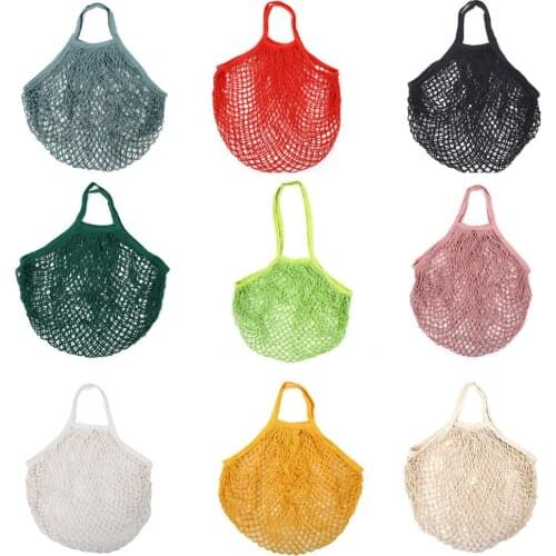 Shoping Mesh Bag Knitted Shopping String Grocery Shopper Woven Net Bag