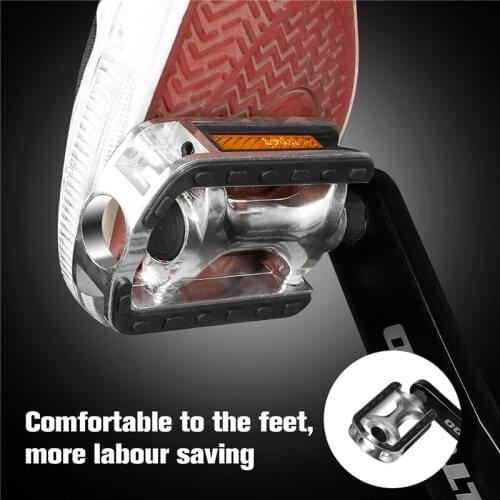 Alloy Bike Pedals MTB Mountain Road Bicycle Pedals Cycling Bike Foot Plat Anti-slip Ultralight Pedals Bicycle Parts
