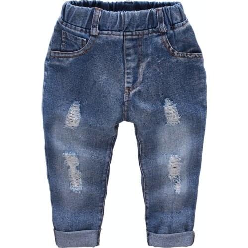 Spring boys Jeans Baby Kids Jeans for Children Boys Girls Leggings Denim Pants Toddler Pants Girls Kids Pants for Boy Girl