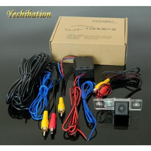 Yeshibation Backup Parking Reverse Camera Power Relay Filter For VW Volkswagen Santana 1996~2005 Night Vision CCD Waterproof