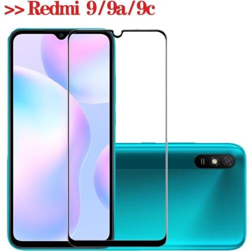 Tempered Glass For Xiaomi Redmi 9AT 9i 9C 9A 9 9 India/9 Prime/9C NFC For Xiaomi Redmi K30 Ultra Protective Film Case