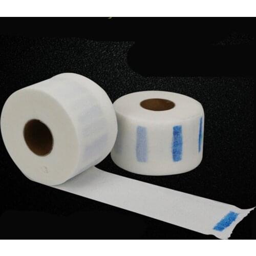 5pcs Disposable Neck Paper Professional Hair Cutting Salon Haircut Anti-Dust Paper Hairdressing Collar Accessory Necks Covering