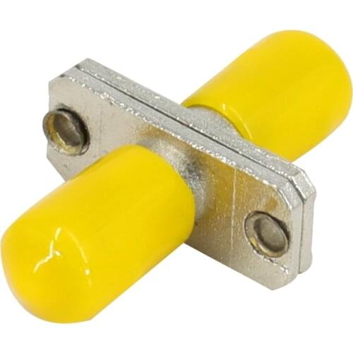 50PCS ST/UPC-ST/UPC Fiber Optic Connector Adapter ST UPC/PC SX SM Flange Fiber Optical Connector Coupler SC-shaped