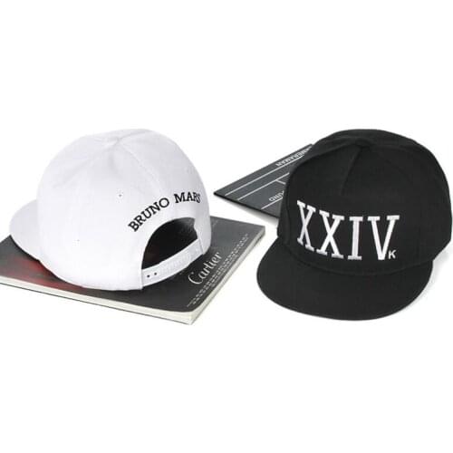 2021 Unisex Bruno Mars Baseball Cap 24k Magic Gorras K-pop Cotton Bone Rapper Embroidery XXIV Dad Hat Hip Hop Snapback Sun Caps