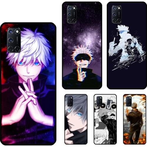 Jujutsu Kaisen Satoru Gojo For OPPO A15 A83 A91 A1K A3S A5S A31 A53 A5 A9 2020 A52 A72 Reno 2 Z 4 Pro F5 Case Cover