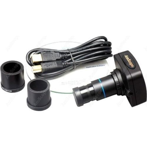 AmScope Supplies 5MP USB3.0 Real-Time Live Video Microscope Digital Camera + Calibration Kit