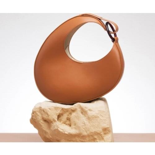 Designer Saddle Bag Luxury Leather Handbags 2020 Women Shoulder Crossbody Bag Designer Underarm Bags For Women Bolsa de hombro