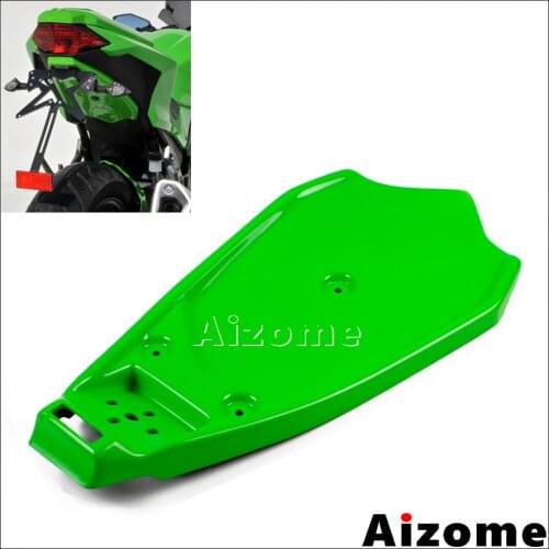 For Kawasaki Ninja 250R 2008-2012 Tail Tidy Fender Eliminator Kit Green Fiberglass Motorcycle Rear Tidy Fender Eliminator Plate