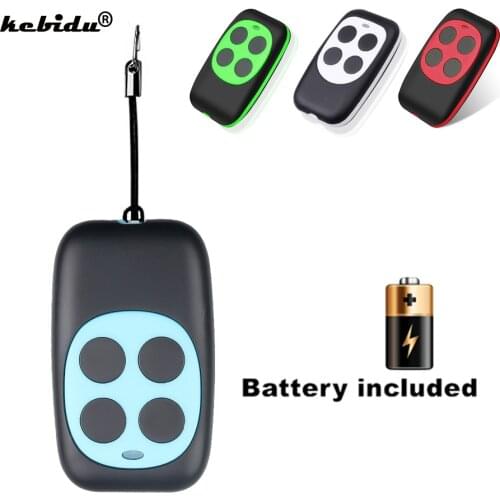 Kebidu Wireless Remote Controller Copy Code 433Mhz Remote 4 Channel Electric Cloning Gate Garage Door Auto Copy Remote Control