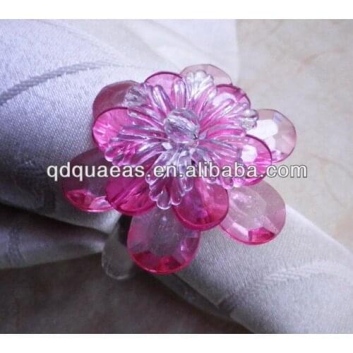 Acrylic napkin ring ,napkin holder