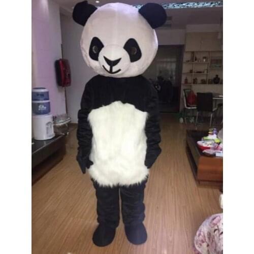 Cute Panda Mascot Costume Suits Cosplay Animal Party Fancy Dress Halloween Fursuit Best Quality on Ebay