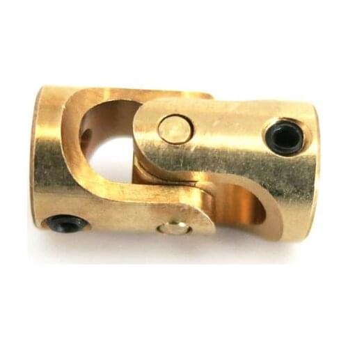 Brass Inner diameter 3-3MM Shaft coupling Metal Cardan Joint Universal joint U-joint VL DIY Motor Fittings accessories