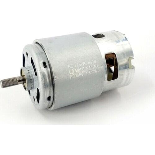 MABUCHI RS-775WC-4538 DC12V-24V High Torque Electric Drill Tool Dual Shaft Motor