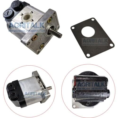 The steering gear pump with gasket for YTO X704 - X904 tractor, Part number: HLCB-D16/12