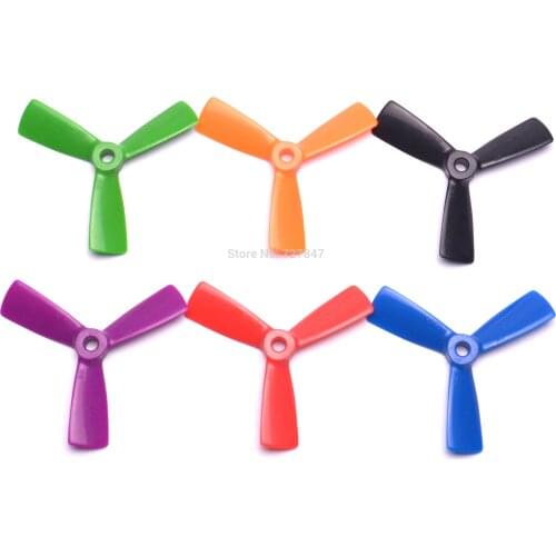 NEW 6 Pairs 3045 (6 color ) 3 blades Leaf Blade Prop Propeller CW /CCW for FPV Mini 130mm Quadcopter ZMR210 QAV250 High quality