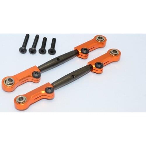 Spring Steel Upperanti-thread Tie Rod With aluminium Ends - 1pr set (AX80119) -for Axial Racing Yeti AX90026