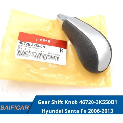 Baificar Brand New Genuine Automatic Gear Shift Knob 46720-3K550B1 For Hyundai Santa Fe 2006-2013
