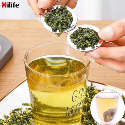 HILIFE Tea Spice Strainer Mesh Infuser Tea Ball Strainer Stainless Steel Gadgets Sphere Locking Spice Reusable Seasoning Ball
