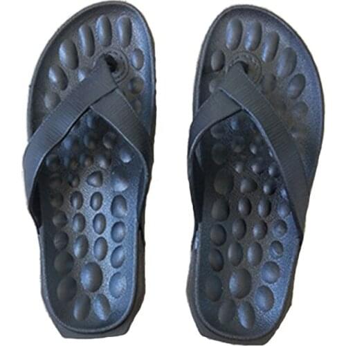 Slippers Men Thick Bottom Casual Beach Sandals Men And Women Fashion Clip Feet Non-Slip Wear-Resistant PVC Men Flip-Flops Women