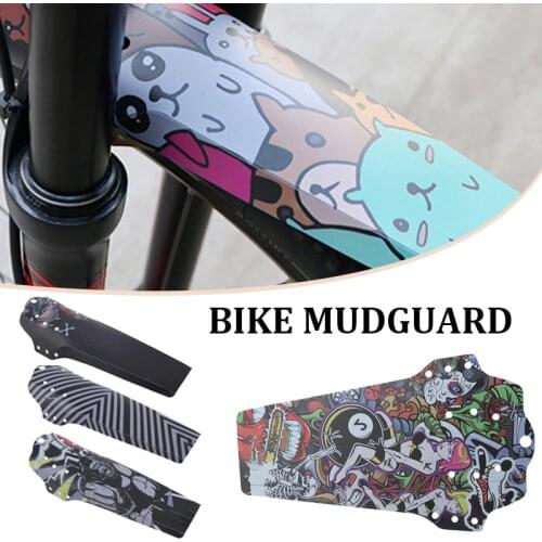 Bike Fenders Mudguard Portable Rainguard Front and Rear Compatible Bicycle Mud Guard Set For Universal Mountain Bike NOV99