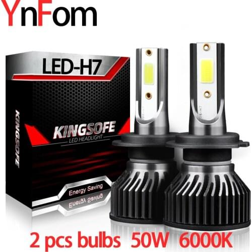 YNFOM Original LED headlights H7 kit for Jaguar,Land Rover,MG,Lutus brand cars for low light,high light,fog lamp,car accessories