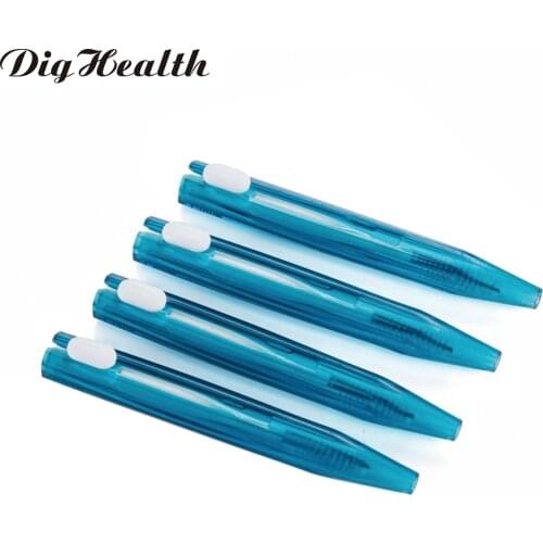 20Pcs/Pack Adults Push-Pull Interdental Brush Dental Oral Hygiene Toothpick Tooth Cleaning Floss Brush Orthodontic Wire Brush
