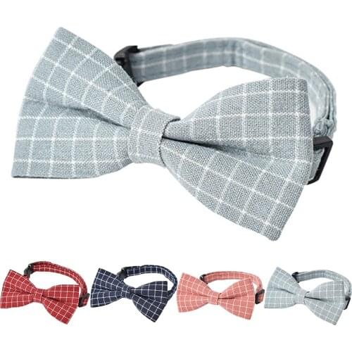 1PC Pet Puppy Dogs Adjustable Bow Tie Collar Necktie Bowknot Bowtie Holiday Wedding Decoration Accessories New