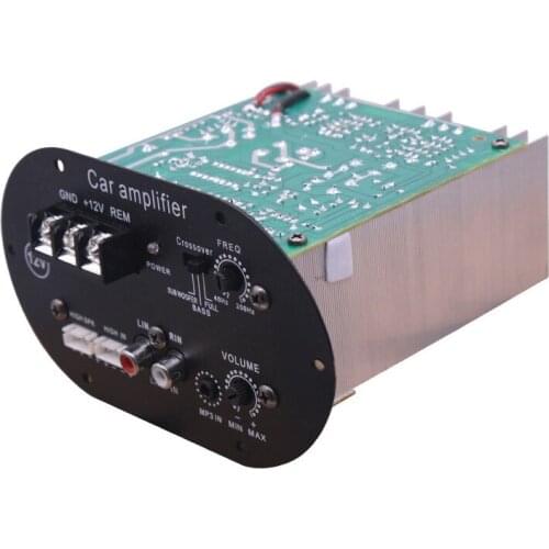 12V 120W 8-12Inch Core Tube Car Tritone /Pure Bass Amplifier Board for Car Audio