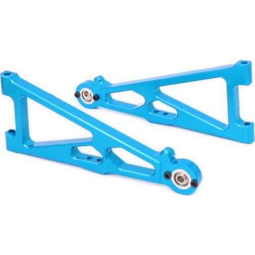 2PCS Aluminum RCAWD Front Lower Suspension Arm For Rc Model Car 1/10 Himoto Big Foot Monster Truck E10Mtl E10Mt E10Bp 33602 Part