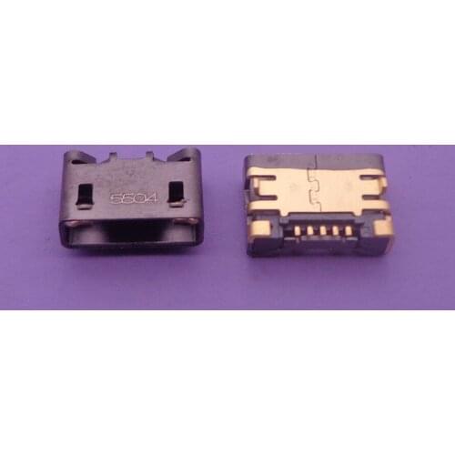 20PCS/lot for Smartisan T1 T2 5PIN Female Square mouth micro usb jack charging port socket connector repair parts