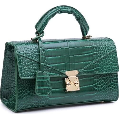 2021 Fashion Crocodile Handbags for Women Ladies Elegant Shoulder Bags Lxuury Messenger Tote Bags