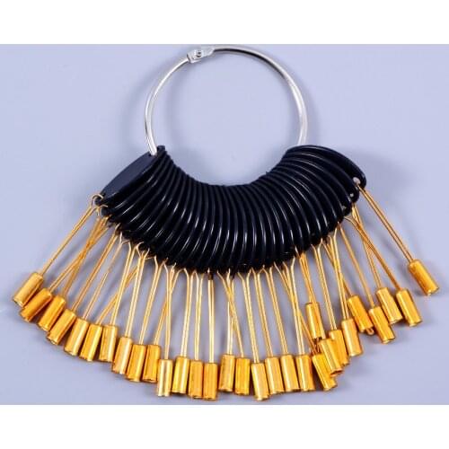 30 Pcs / Set Hair Color Ring for Tool , Hair Color Ring Accessories (Golden )