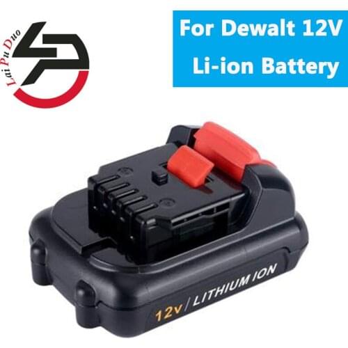 For Dewalt 10.8V 12V 2000mAh power tool battery DCB120 DCB100 DCT410S1 DCT411S1 DCT41 DCD700 DCD710S2 DCF610S2 DCF805 DCF813S2