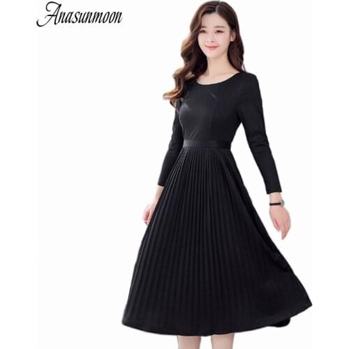 Модные платья-трапеции ANASUNMOON China At AliExpress