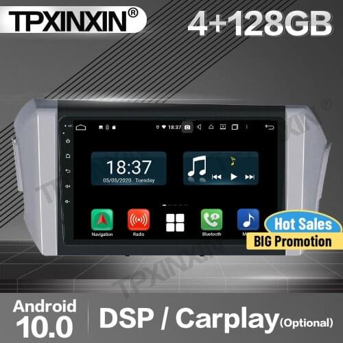128G Carplay Car Radio 2 Din Stereo Receiver Android For Toyota Innova 2015 2016 2017 2018 LHD GPS Navi Player Audio Head Unit