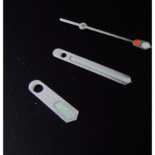 C3 Super luminous green watch hands parts fit for SKX 4R35 7S26 NH35 NH36 automatic movement wristwatch needles replacement