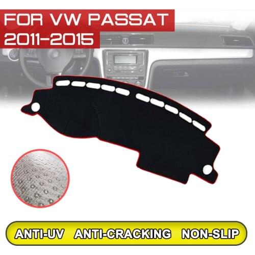 For Volkswagen Passat 2011 2012 2013 2014 2015 Car Dashboard Mat Anti-dirty Non-slip Dash Cover Mat UV Protection Shade