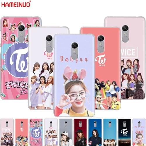 HAMEINUO TWICE Kpop Cover phone Case for Xiaomi redmi 5 4 1 1s 2 3 3s pro PLUS redmi note 4 4X 4A 5A