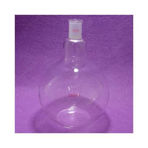 Flat Bottom Flask,Single Neck,2000ML,1 Neck,24/40,2L,lab Glassware