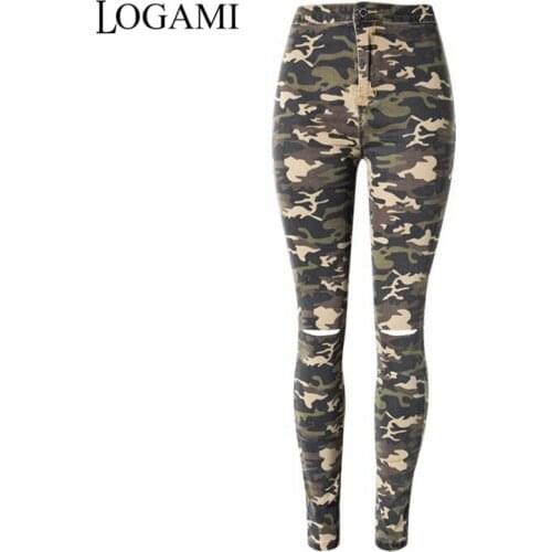 LOGAMI Women's Camouflage Pants