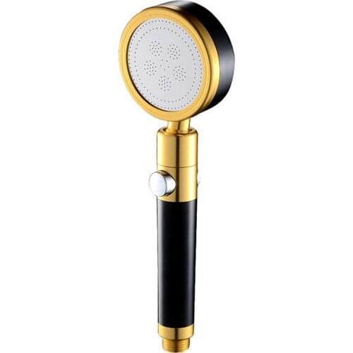 Shower Head High Pressure With Hose For Bathroom Shower Hand-held Showerhead Aluminum One-button Water Stop 10 Day Delivery