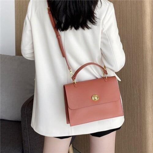2021 New Handbag Exquisite Women Small Square Bag High Quality Leather Fashion Crossbody Bag For Women