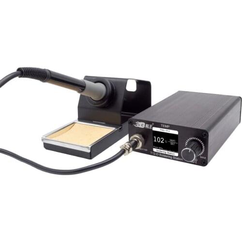 Biaowang T12 soldering station high-power digital display electric soldering iron adjustable constant temperature mobile phone r