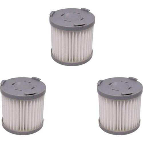 Top Sale 3Pcs Handheld Wireless Vacuum Cleaner HEPA Filter for Xiaomi JIMMY JV51 JV53 JV83 Vacuum Cleaner-Gray