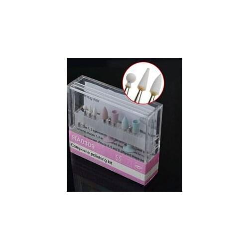 Dental Composite Polishing For Low-Speed Handpiece Contra Angle Kit Oral Hygiene Teeth Polishing Kits
